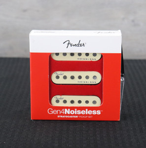 Fender 099-2260-000 Gen 4 Noiseless Stratocaster Pickup Set Vintage White