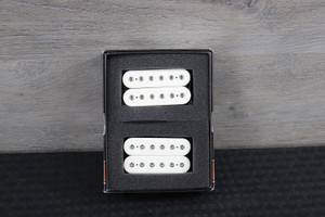 DiMarzio Gravity Storm Bridge and Neck Pickup Set White DiMarzio Gravity Storm Bridge and Neck Pickup Set White