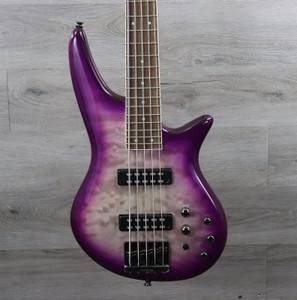 Jackson JS Series JS3QV 5-String Spectra Bass Purple Phaze Jackson JS Series JS3QV 5-String Spectra Bass Purple Phaze