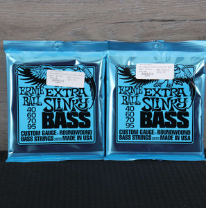Ernie Ball 2835 Extra Slinky Round Wound Electric Bass (40-95) Silver