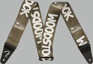 Fender NEW Fender Woodstock Strap - Black Standard Fender NEW Fender Woodstock Strap - Black Standard