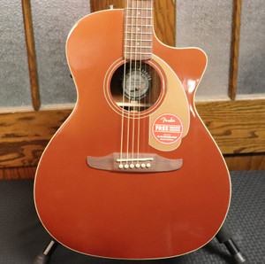 Fender California Series Newporter Player Acoustic-Electric Rustic Copper Fender California Series Newporter Player Acoustic-Electric Rustic Copper