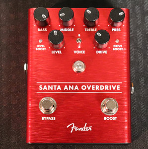 Fender Santa Ana Overdrive Red Fender Santa Ana Overdrive Red