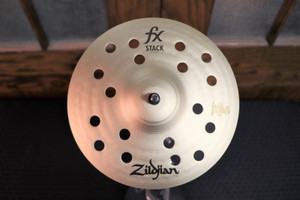 Zildjian 8" FX Stack Cymbals (Pair) with Mount Traditional Zildjian 8" FX Stack Cymbals (Pair) with Mount Traditional