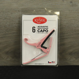Kyser KG6O Quick-Change 6-String Guitar Capo Orange Blaze - K&S