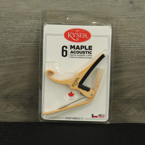 Kyser KG6O Quick-Change 6-String Guitar Capo Orange Blaze - K&S
