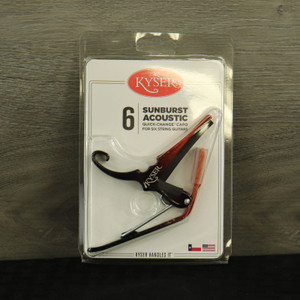 Kyser KG6G Quick Change 6-String Acoustic Guitar Capo Gold - K&S