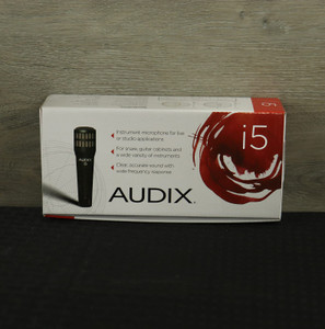 Audix i5 Cardioid Dynamic Instrument Microphone Black