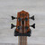 Kala RMBL-FS U-Bass Rumbler Fretted Acoustic Electric Ukulele Bass Satin Brown