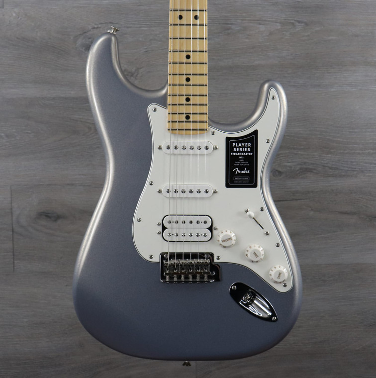 Fender Player Stratocaster HSS with Maple Fretboard Silver