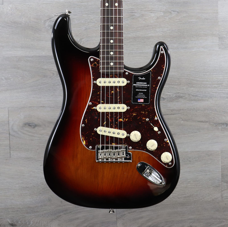 Fender American Professional II Stratocaster with Rosewood Fretboard 3 Color Sunburst