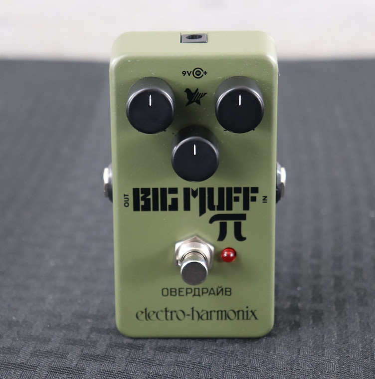 新品⭐️送料込み⭐️Green Russian Big Muff入荷❗️ EHX Green Russian Big Muff Distortion Pedal - Perfect Circuit