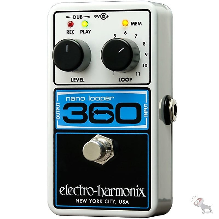 Electro-Harmonix 360 Nano Looper Black / White / Blue