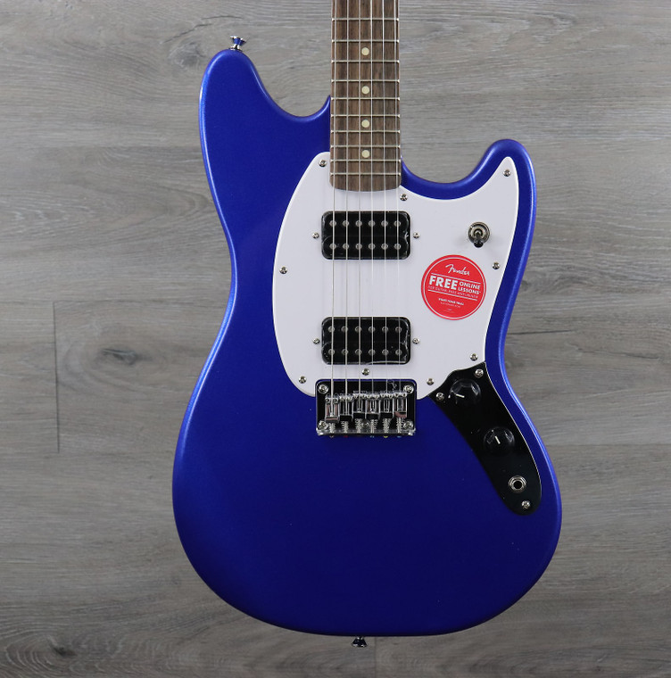 Squier Bullet Mustang HH with Laurel Fretboard Imperial Blue