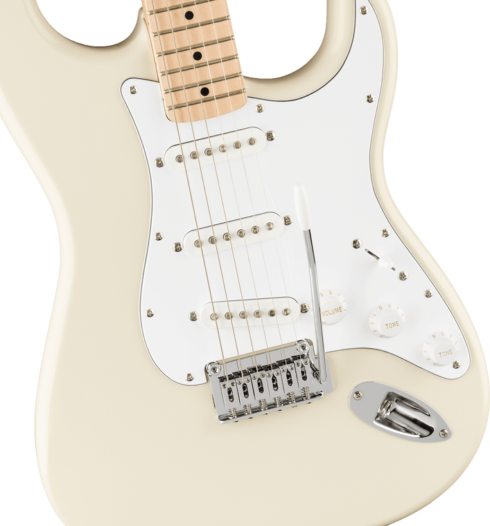 Squier Affinity Series Stratocaster with Maple Fretboard Olympic White B-Stock