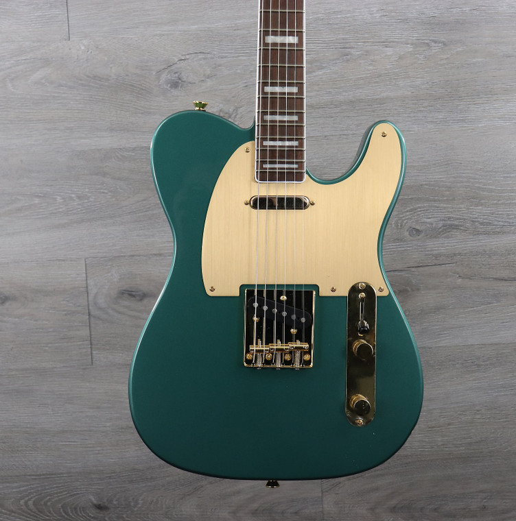Squier 40th Anniversary Gold Edition Telecaster Sherwood Green