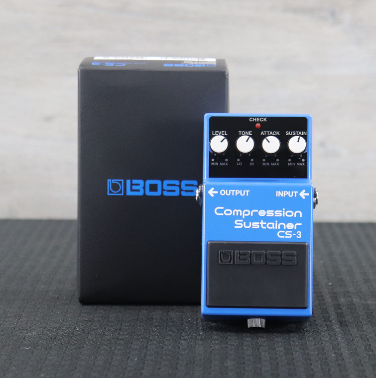 Boss CS-3 Compression Sustainer (Silver Label) Blue - K&S
