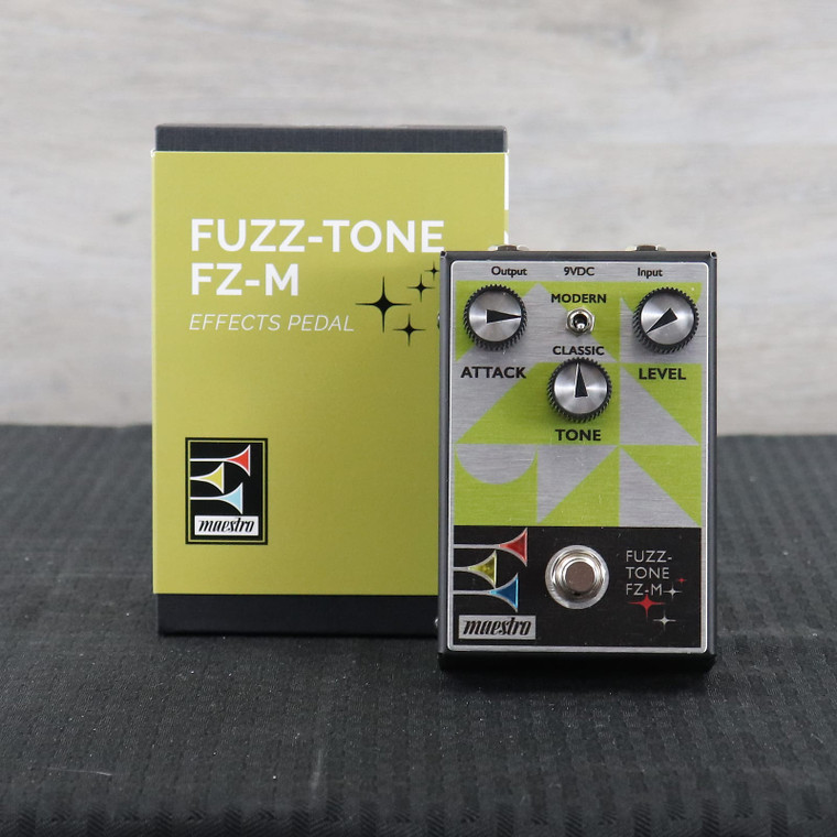 Maestro Fuzz-Tone FZ-M Yellow Graphic - K&S Music Center LLC