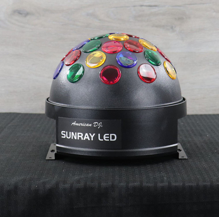 American DJ Sunray LED Effect Light / Motor Does Not Work Black