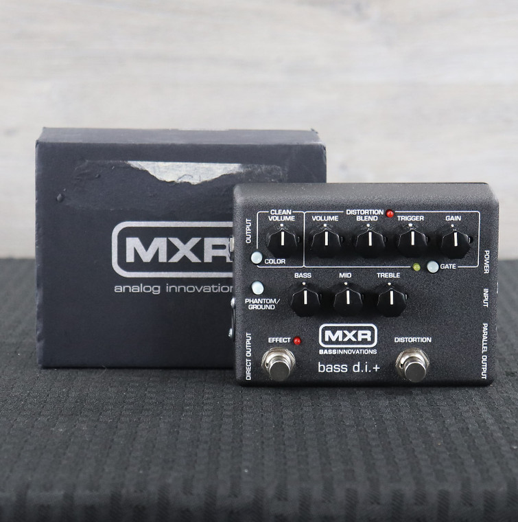 MXR M80 Bass DI + Black