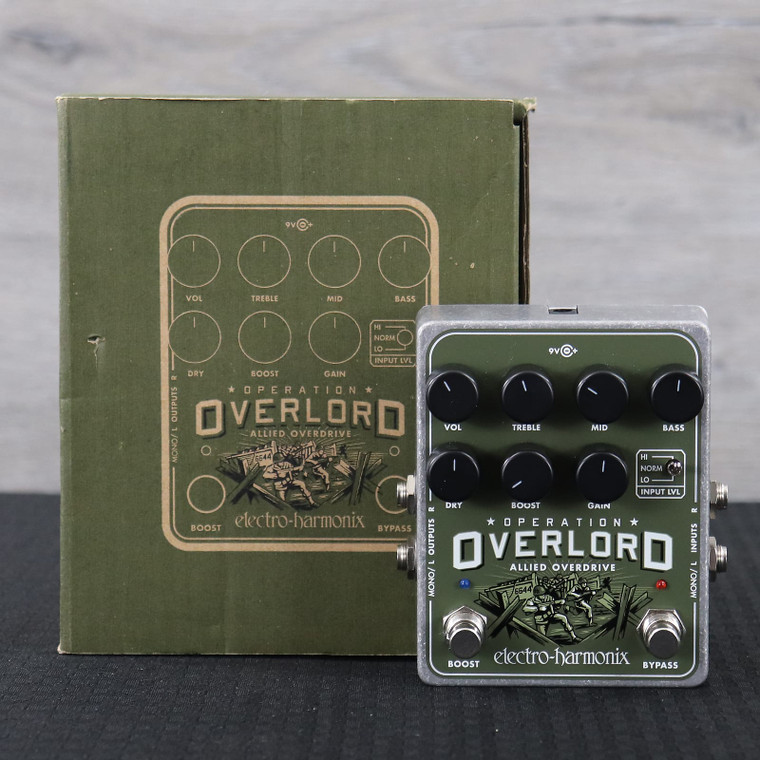 Electro-Harmonix Operation Overlord Allied Overdrive Army Green