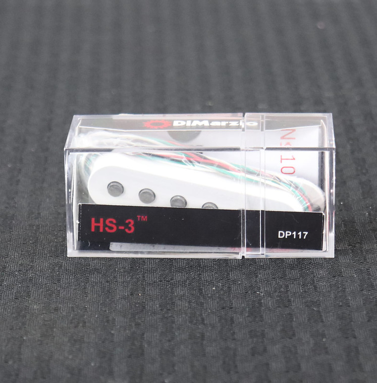 DiMarzio DP117W HS-3 Stratocaster Pickup White - K&S Music Center LLC