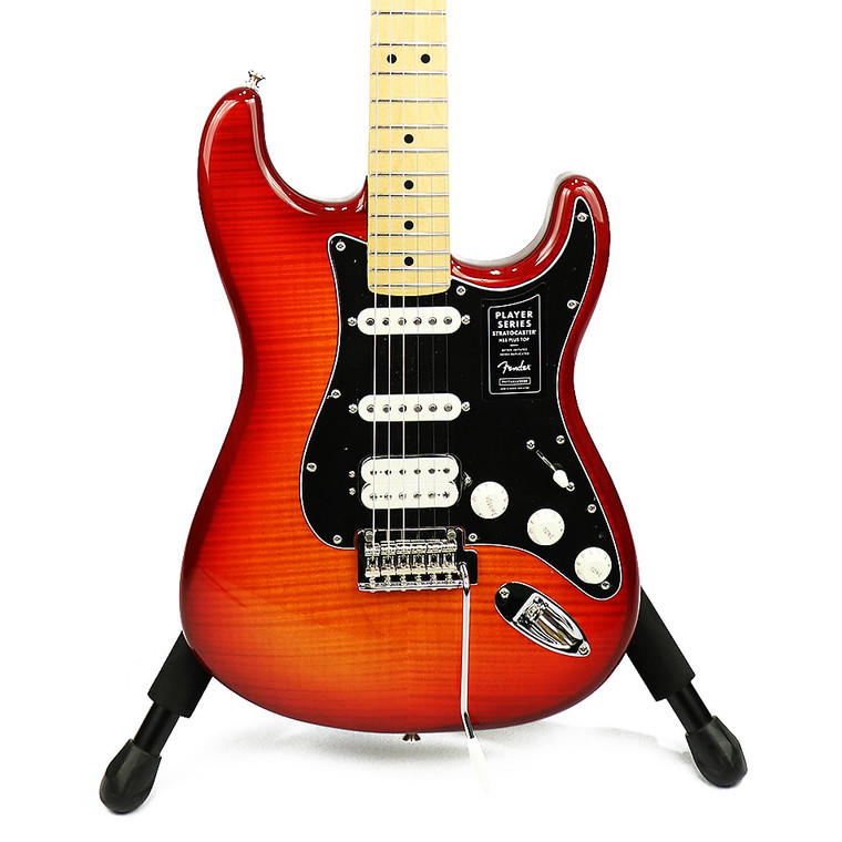 Fender PLAYER STRATOCASTER HSS PLUS TOP Aged Cherry Burst
