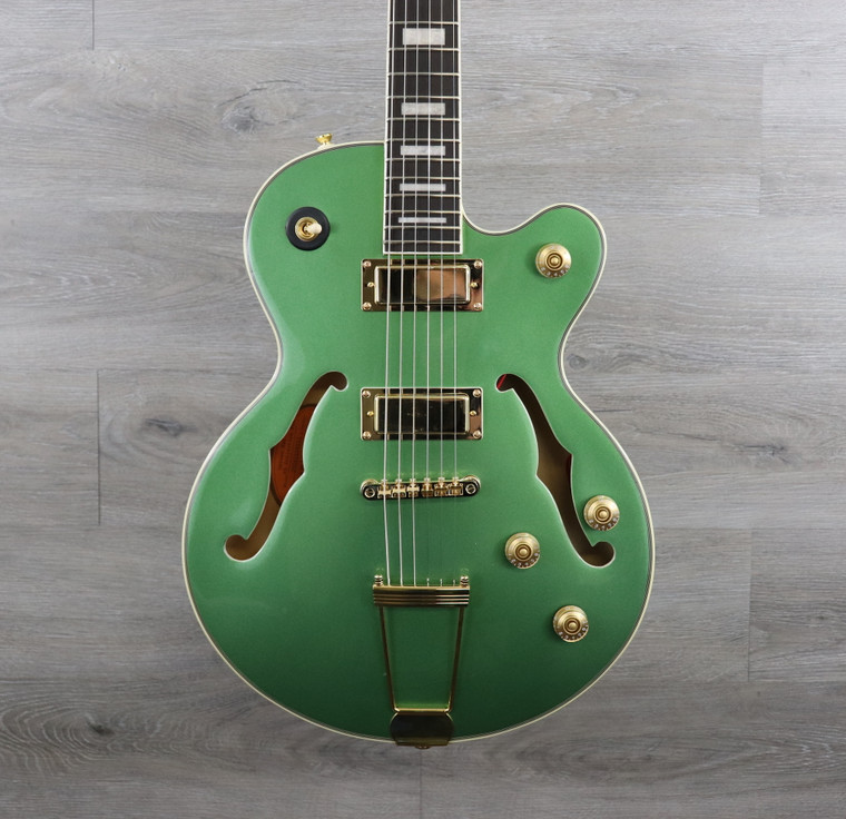 Epiphone Uptown Kat ES - Emerald Green Metallic