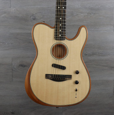 Fender American Acoustasonic Telecaster Natural - K&S Music Center LLC