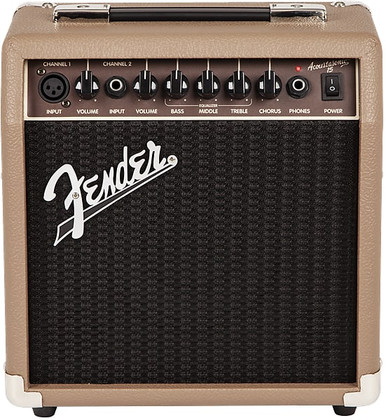 Fender Acoustasonic 15 2-Channel 15-Watt 1x6