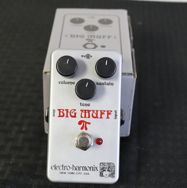 Electro-Harmonix Ram's Head Big Muff Pi Distortion/Sustainer Silver 