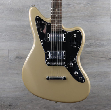 Squier Contemporary Jaguar HH ST Shoreline Gold - K&S Music