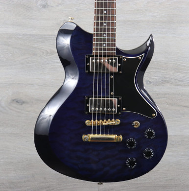 Washburn WI-64DL Transparent Blue - K&S Music Center LLC