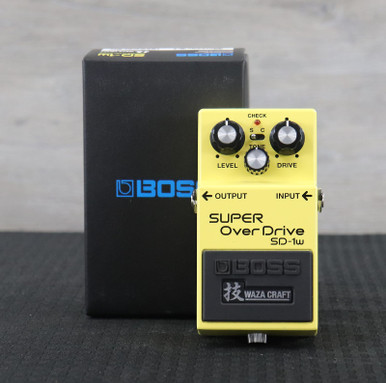 Boss SD-1W Super OverDrive Waza Craft Yellow - K&S Music 