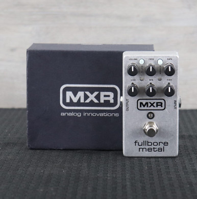 ギター M116 Fullborel MXR M116 Fullbore Metal Silver - K&S Music Center LLC