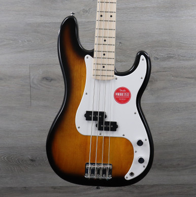 Squier Sonic Precision Bass 2 Color Sunburst - K&S Music Center LLC