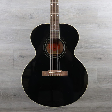 Epiphone J-180 LS Ebony - K&S Music Center LLC