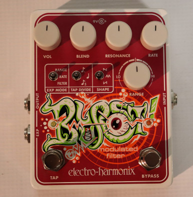 Electro-Harmonix Blurst Modulated Filter Pedal Pink / White - K&S