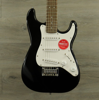 Squier Mini Stratocaster with Laurel Fretboard Black - K&S Music