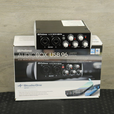 PreSonus AudioBox USB 96 - Black - K&S Music Center LLC