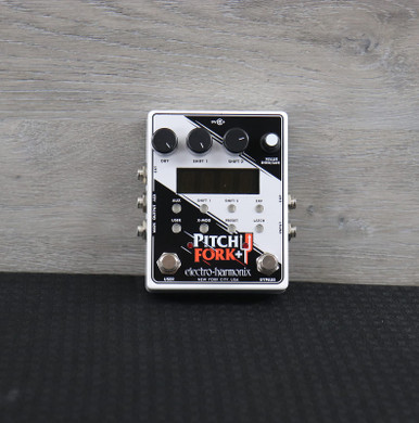 Electro-Harmonix Pitch Fork+ Polyphonic Pitch Shifter Silver - K&S