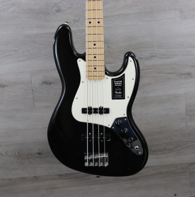 Fender Player Jazz Bass with Maple Fretboard Black - K&S Music 