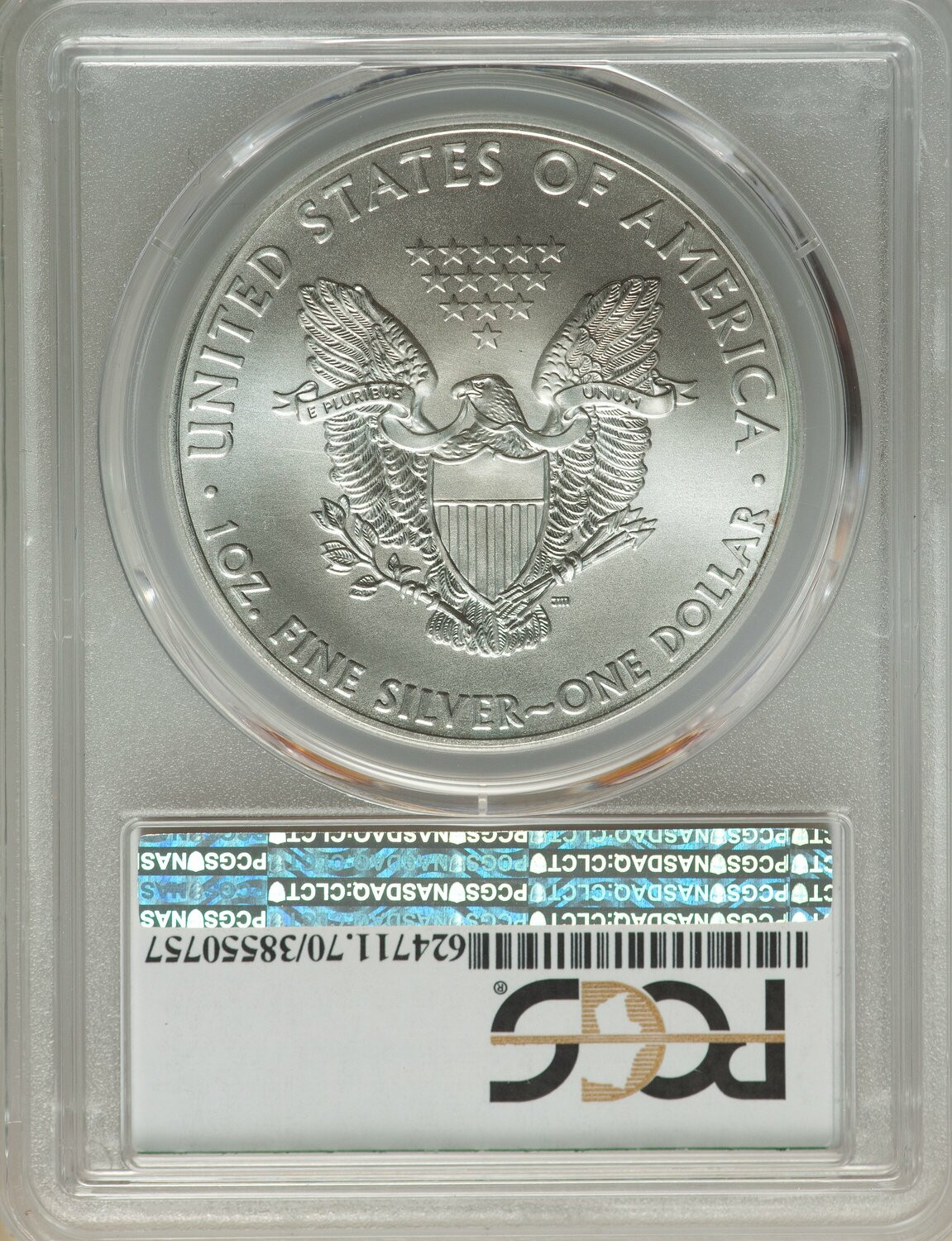 2015-P Silver Eagle PCGS MS69 Low Mintage Philadelphia Mint Label