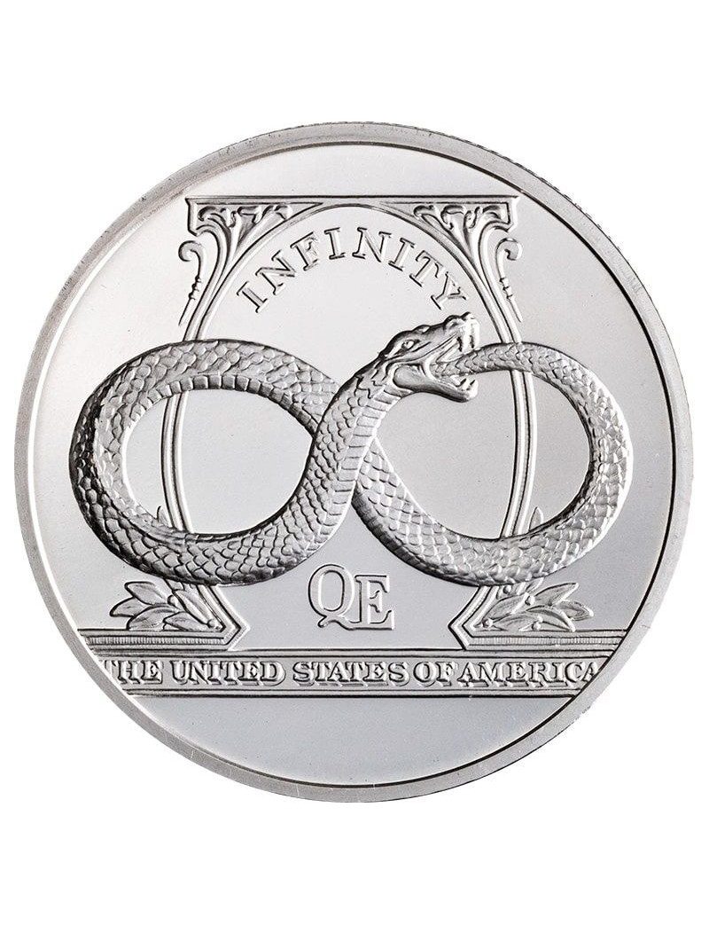 2022 2-oz Silver The Awakening Infinity High Relief Silver Round