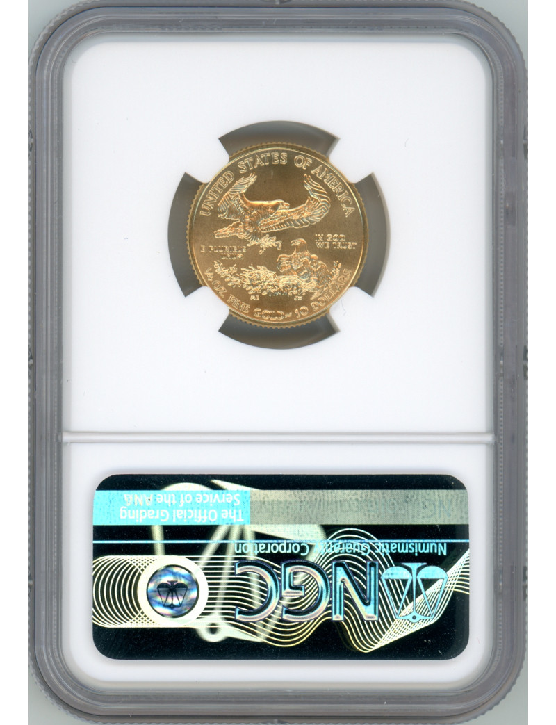 2021 $10 T-1 Gold Eagle NGC MS70 Don Everhart Signed | LCR Coin