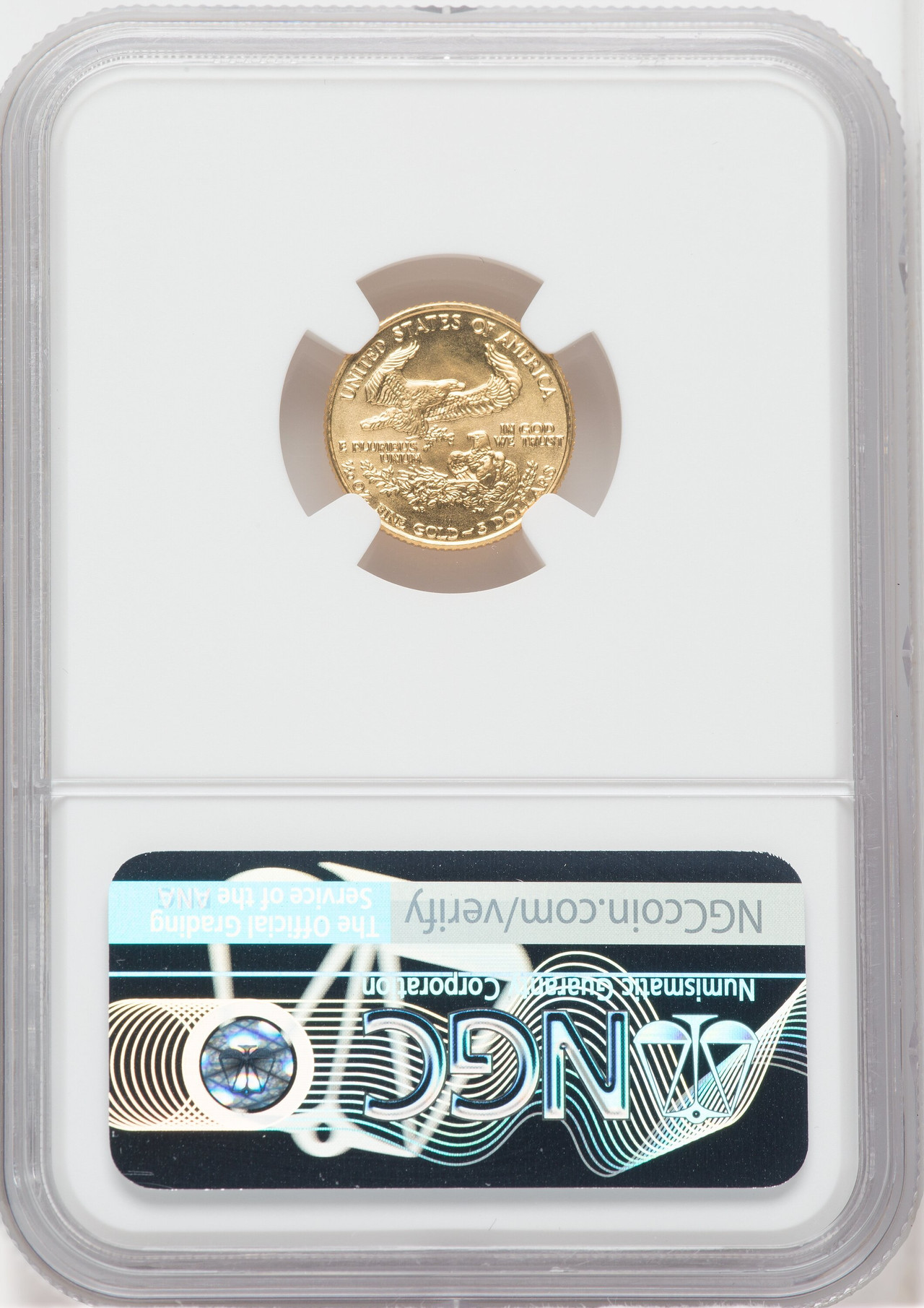 1991 $5 Tenth Ounce Gold Eagle NGC MS69 Don Everhart Signed | LCR Coin