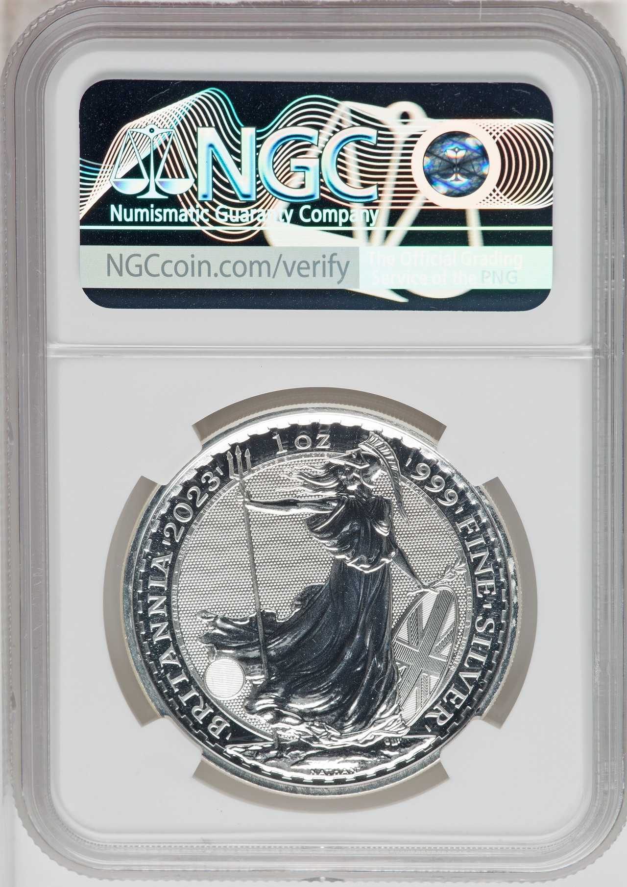 2023 Silver Britannia 1 oz G.Britain 2P Final Effigy Queen