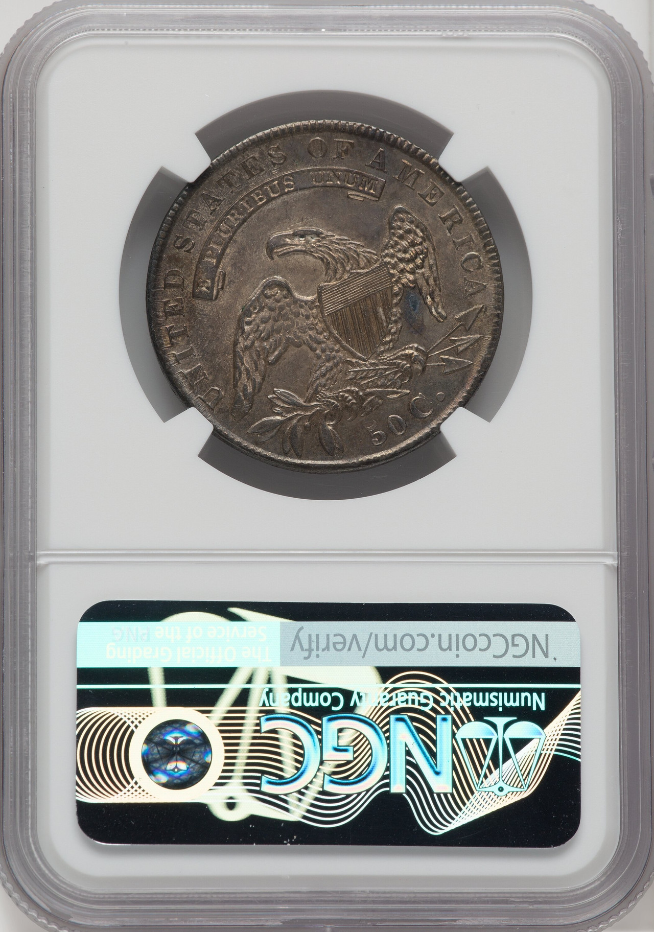 1834 50C Large Date Large Letter Bust Half Dollar NGC MS61 - LCR Coin