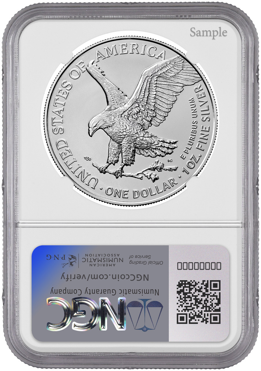 2024 American Silver Eagle NGC MS70 | LCR Coin