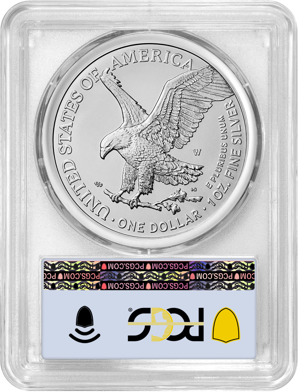 【新品】シルバー イーグル銀貨2024 Eagle PCGS MS70 2024 (W) American Silver Eagle - PCGS MS70 First Strike West Point
